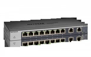 Netgear gs110mx-100PES 8-Port GB Unmanaged Switch W.2 X 10G/Multi-GIG czarne/szare GS110MX-100PES - Switche - miniaturka - grafika 3