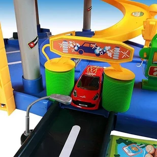 Bburago Street Fire + 2 samochodziki 30025 2991 - Tory, garaże, parkingi - miniaturka - grafika 6