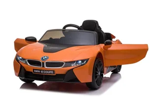 Pojazd BMW I8 LIFT Pomarańczowy - Pojazdy elektryczne dla dzieci - miniaturka - grafika 10