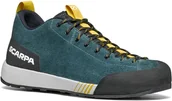 Buty sportowe męskie - Scarpa Gecko Shoes Men, petrol/mustard EU 42 2021 Buty podejściowe 72602-M-728-42 - miniaturka - grafika 1
