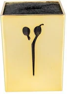 Pozostałe akcesoria fryzjerskie - STOJAK NA NOŻYCZKI FRYZJERSKIE ZŁOTY 133302 - miniaturka - grafika 1