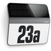 Lampy ogrodowe - Steinel Oprawa solarna z czujnikiem zmierzchu Xsolar LH-N ST035730 nowoczesna oprawa ścienna ST035730 - miniaturka - grafika 1