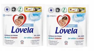 Lovela Kapsułki Uniwersalne Prania Dzieci 2x23szt - Środki do prania - miniaturka - grafika 2