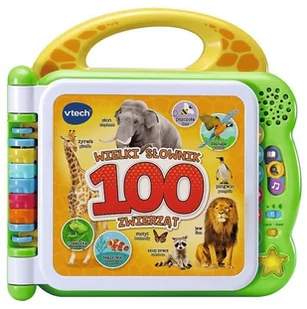 Vtech Wielki słownik zwierząt 61457 - Zabawki interaktywne dla dzieci - miniaturka - grafika 2