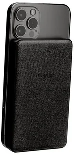 Mophie Snap+ Powerstation Juice Pack Mini Magnetyczny PowerBank USB-C Kompatybilny z MagSafe 5000 mAh (Black) 401107912 - Powerbanki - miniaturka - grafika 2