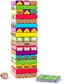 Samochody i pojazdy dla dzieci - WoodyLand Gra Wież Sammy, 52 elementy - miniaturka - grafika 1