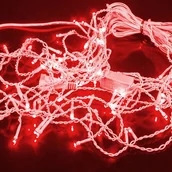 Oświetlenie świąteczne - Volteno Lampki choinkowe VOLTENO VO0722, 100 diod LED, 6 W, barwa czerwona - miniaturka - grafika 1