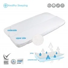 Matex BabyMatex, Safe, Podkład paroprzepuszczalny, frotte, 60x120 cm - Prześcieradła dla dzieci - miniaturka - grafika 2