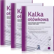 Kalki - Delfin Kalka ołówkowa A3 100 arkuszy - miniaturka - grafika 1