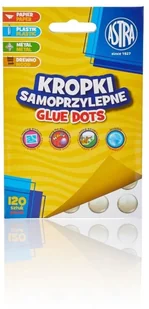 Astra Kropki Samoprzylepne Przeźroczyste 13 mm 401119002 - Przybory szkolne - miniaturka - grafika 4