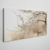 Obrazy i zdjęcia - PL Coloray Obraz na Płótnie Wiśnia Drzewo Kwiaty 120x60cm - miniaturka - grafika 1