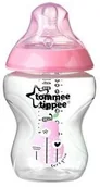 Butelki dla niemowląt - Tommee Tippee TommeeTippee Butelka dekorowana 260ml GIRL 5010415225023 5010415225023 - miniaturka - grafika 1