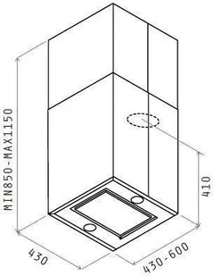 Elica KUADRA IX/A/43 - Okapy kuchenne - miniaturka - grafika 6