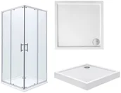 Kabiny prysznicowe - Roca Town Square 80x80 AMP160801M+A276254000 - miniaturka - grafika 1