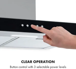 Klarstein Darya 60 Inox (TK15-Darya-60) - Okapy kuchenne - miniaturka - grafika 5