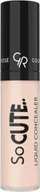 Korektory do twarzy - Golden Rose So CUTE Liquid Concealer - Płynny mini korektor do twarzy - 03 GOLCCMDTW-DOTW-01 - miniaturka - grafika 1