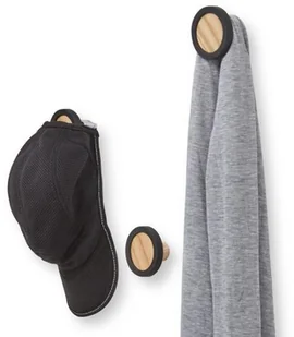 Umbra b.v. Wieszak HUB 3 czarny / naturalny - Wieszaki i stojaki - miniaturka - grafika 4