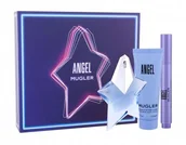 Zestawy perfum damskich - Thierry Mugler Angel zestaw Edp 25 ml + Edp 7 ml + Mleczko do ciała 50 ml dla kobiet - miniaturka - grafika 1