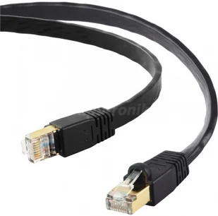 Edimax Patchcord EA8-050SFA CAT8 U-FTP 5M Black - Pozostałe akcesoria sieciowe - miniaturka - grafika 2