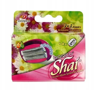 Dorco wkłady do maszynki Women Shai 4szt - Maszynki do golenia i wkłady - miniaturka - grafika 2