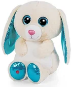 Maskotki i pluszaki - Nici Glubschis: Oryginał Glubschis Królik Wolli-Dot 45cm Pluszowy Króliczek z Dużymi, Błyszczącymi Oczami Puszyste Miękkie Zabawki dla Miłośników Przytulanek 48001 - miniaturka - grafika 1