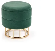 Pufy i podnóżki - Pufa MINTY Halmar Zielony tapicerowany V-CH-MINTY-PUFA-C.ZIELONY - miniaturka - grafika 1