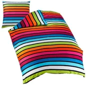 Pościel dla dzieci - Kleine Wolke komplet pościelowy "Rimini", wielokolorowy, 155 x 220 cm 6109148954 - miniaturka - grafika 1