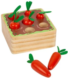 Small Foot Small Foot Dopasowywanie kształtów Marchewki - Zabawki sensoryczne Small Foot Small Foot Dopasowywanie kształtów Marchewki - Zabawki sensoryczne - miniaturka - grafika 1