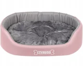 Legowiska dla psów - Legowisko dla Psa Lovedog wodoodporne L 70x60 róż - miniaturka - grafika 1