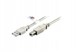 Wentronic Przewód połączeniowy USB 2.0 A  B wtyczka, certyfikowane, rożne. Długości 5 m 4040849508332 - Kable USB - miniaturka - grafika 2