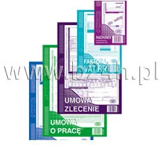 MICHALCZYK Prokop Prokop Rachunek dla zwolnionych podmiotowo z VAT A6 w pionie 233-5 WIKR-006379 - Druki akcydensowe - miniaturka - grafika 2