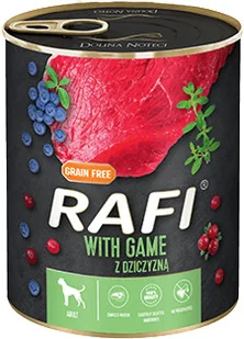 Dolina Noteci Rafi z dziczyzną 6x800g 42527-uniw - Mokra karma dla psów - miniaturka - grafika 2