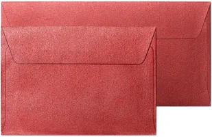 Koperty ozdobne Pearl czerwony KW - Koperty Koperty ozdobne Pearl czerwony KW - Koperty - miniaturka - grafika 1