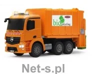 Zabawki zdalnie sterowane - Jamara Müllwagen Mercedes Antos 1:20 405079 - miniaturka - grafika 1