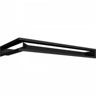 Akcesoria kominkowe - Kratki.pl LUFT narożny prawy czarny 40x80x9 LUFT/NP/9/8040/45S/C - miniaturka - grafika 1