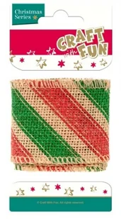 Ozdoba dekoracyjna taśma parciana 1m - Scrapbooking - miniaturka - grafika 2