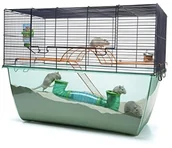 Akcesoria dla gryzoni - Nobby 20519 habitat XL Nager domowy 70 x 37 x 51 cm, niebieski 50715901 - miniaturka - grafika 1