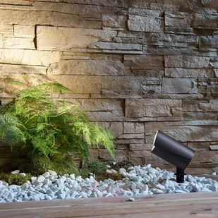 Lampenwelt com Reflektor zewnętrzny LED Anton z grotem ziemnym - Lampy ogrodowe - miniaturka - grafika 2