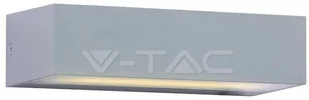 v-tac Oprawa Ścienna V-TAC 9W LED Góra Dół Szary IP65 VT-8056 4000K 400lm - Lampy ścienne - miniaturka - grafika 2