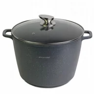 Garnki - Kamille Solidny garnek kocioł granitowy z pokrywką 10L 4428 - miniaturka - grafika 1