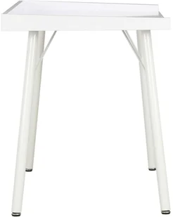 vidaXL vidaXL Biurko, białe, 90 x 50 x 79 cm - Biurka - miniaturka - grafika 3