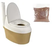 Toalety turystyczne i przenośne - Toaleta torfowa turystyczna Piteco 506 Z Torfem - miniaturka - grafika 1