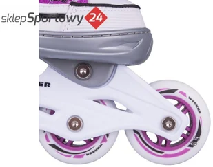 Worker ŁYŻWOROLKI 2W1 ARON BIAŁ ROZM L 40-43 7095-L - Rolki - miniaturka - grafika 10