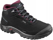 Buty trekkingowe damskie - Salomon Buty Damskie Trekkingowe Shelter Cs Wp - miniaturka - grafika 1