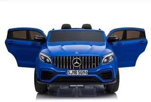 Import LEANToys Mercedes GLC 63S Niebieski Lak 4130 - Pojazdy elektryczne dla dzieci - miniaturka - grafika 6