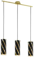 Lampy sufitowe - Eglo 97767 - Żyrandol na lince PINTO NERO 1 3xE27/60W/230V - miniaturka - grafika 1