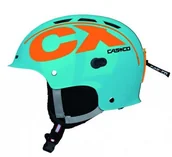 Kaski narciarskie - Casco Kask narciarski CX-3 Icecube turkus orange M - miniaturka - grafika 1