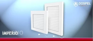 Dospel KRATKA WENTYLACYJNA IMPERIO Z ŻALUZJĄ MECHANICZNĄ 140*210MM - Kratki wentylacyjne - miniaturka - grafika 2