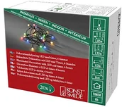 Sprzęt do nurkowania - Konstsmide 1491  507 lampa Globe LED łańcuch świetlny z okrągłymi diody/do użytku wewnątrz pomieszczeń (IP )/VDE/zasilana na baterie: 3 X AA 1.5 V (brak w wyposażeniu)/6H Timer/20 kolorowe diody/czarn 1491-507 - miniaturka - grafika 1