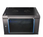 Szafy rack - ExtraLink 6U 600X450 WALL-MOUNTED RACKMOUNT CABINET (EX.7225) - miniaturka - grafika 1